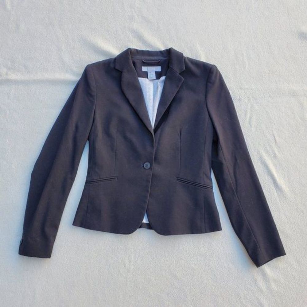 H&M black suit jacket - Picture 3 of 8